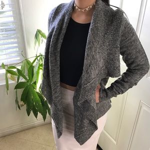 Grey cardigan